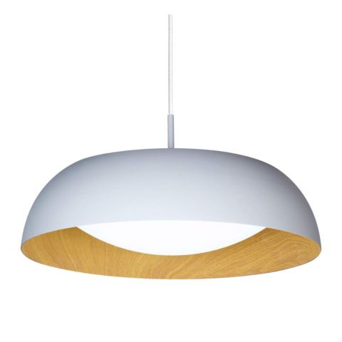 Colgante Noruega Led Blanco Interior Madera