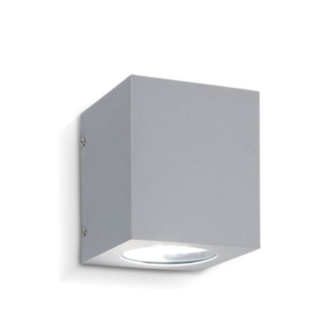 Aplique Rectangular Aluminio Exterior Led GU10 AR111