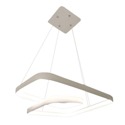 Colgante Cuadra Led Integrada 48W