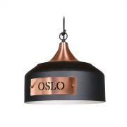 Colgante Oslo 1 Lámpara Rosca Común E27