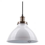 Colgante Vintage Acero Campana Redondeada Led Rosca Común E27