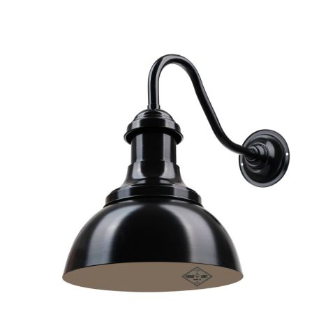 Aplique Classic Redondo Acero Luz Led Rosca Común E27 7W