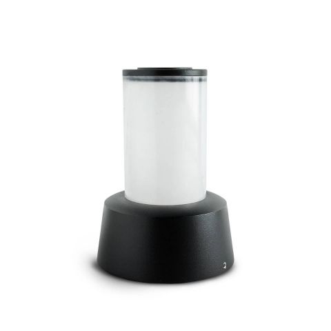 Aplique Exterior Minifaro Para Piso Aluminio 16 Cm