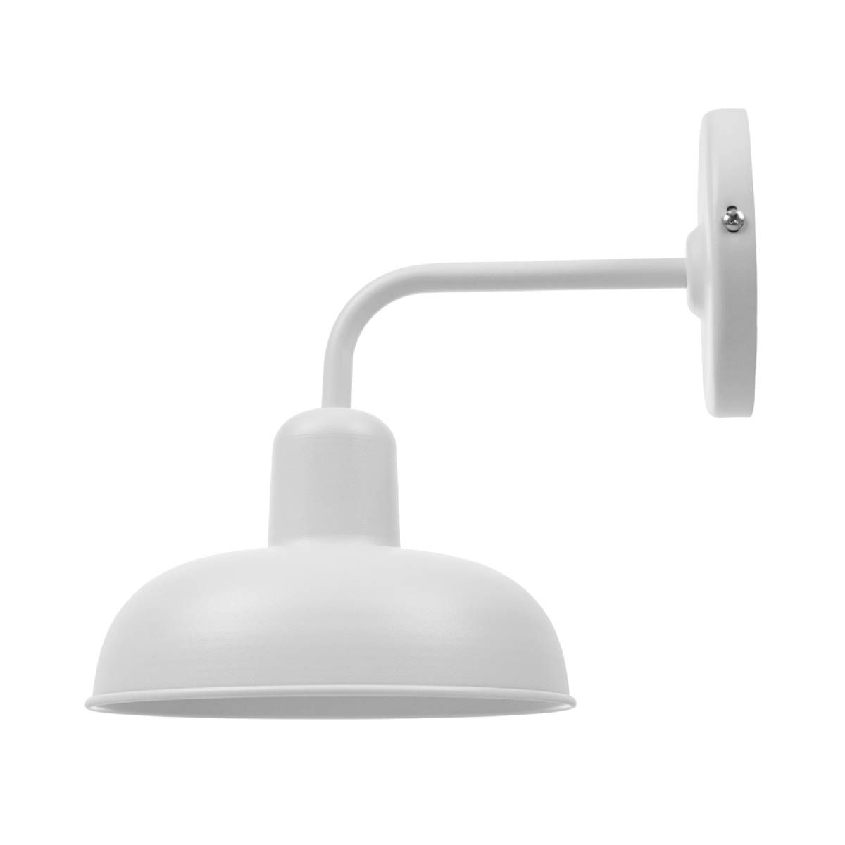 Aplique Vintage Industrial Acero Luz Led Rosca Común