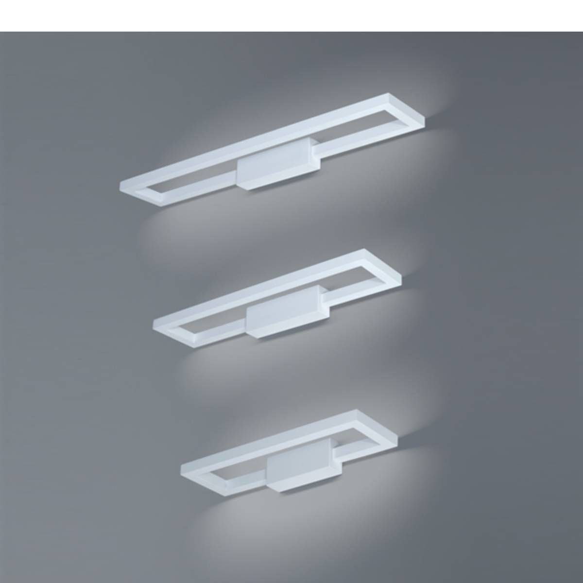 Aplique De Pared Rectangular Bidireccional Luz Led Inegrada