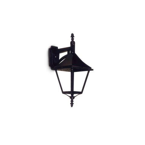 Aplique Exterior Farol Cuadrado Con Ménsula Invertida Luz Led E27 70W