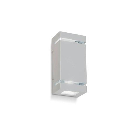 Aplique Rectangular Moderno Bidireccional Exterior GU10