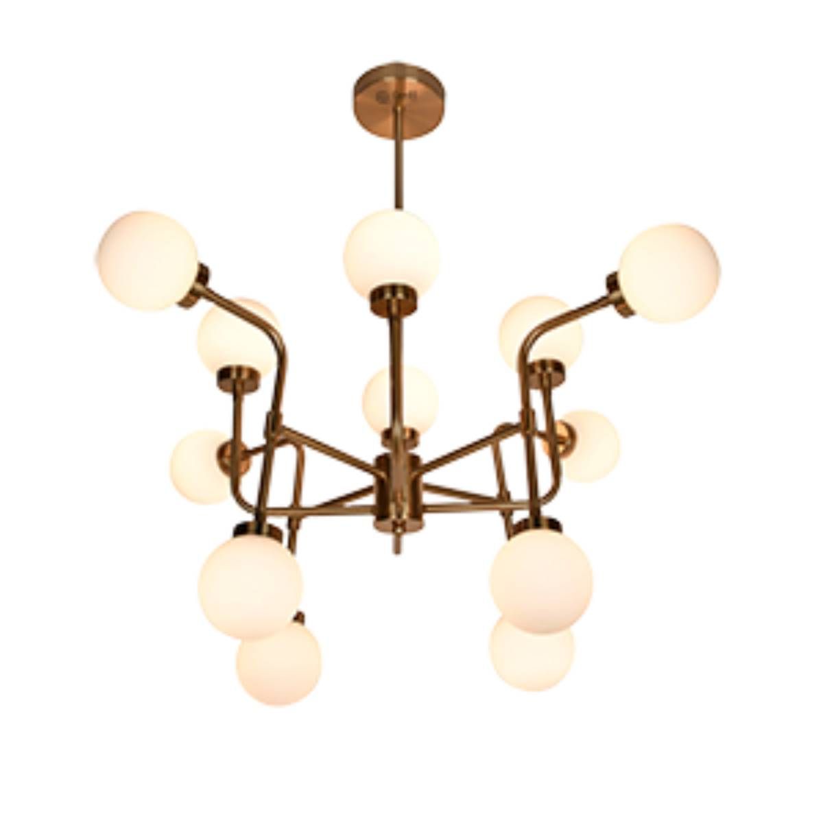 Colgante Ball Color Cobre Tulipas Bocha Opal Lámparas G9 220V 6W