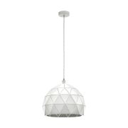 Colgante Roccaforte Acero Triángulos Led Filamento E27 220V 8W