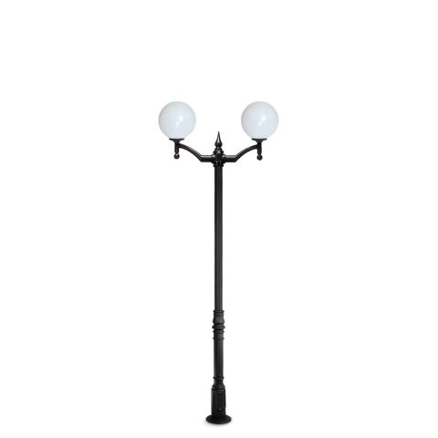 Farola Doble Globo Simple Luz Led  E27 2 x 70W