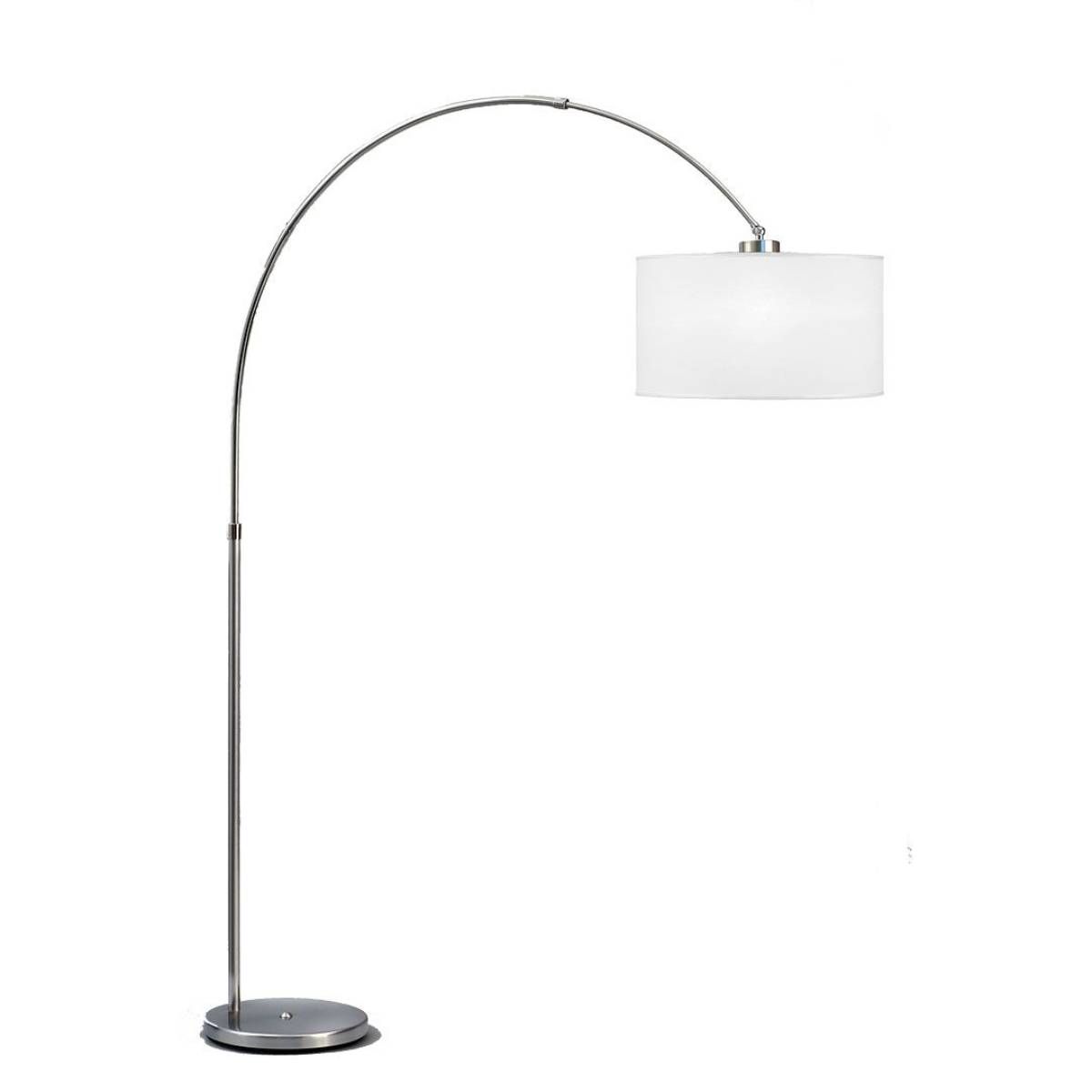 Lámpara de Pie Miró Tela Telescópica Luz Led E14 220V 4x6W