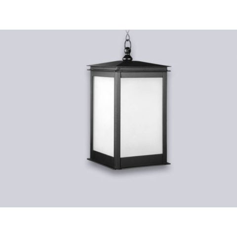 Farol Colgante Urbano Rectangular Con Cadena Lámpara Led 220V E27 15W