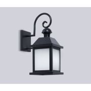 Farol Delta Rectangular Ménsula Rizada Lámpara Led 220V E27 20W