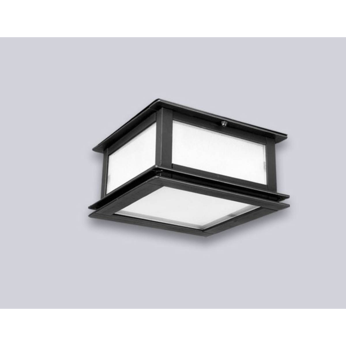 Plafón Urbano Exterior Cuadrado Lámpara Led 220V E27 20W