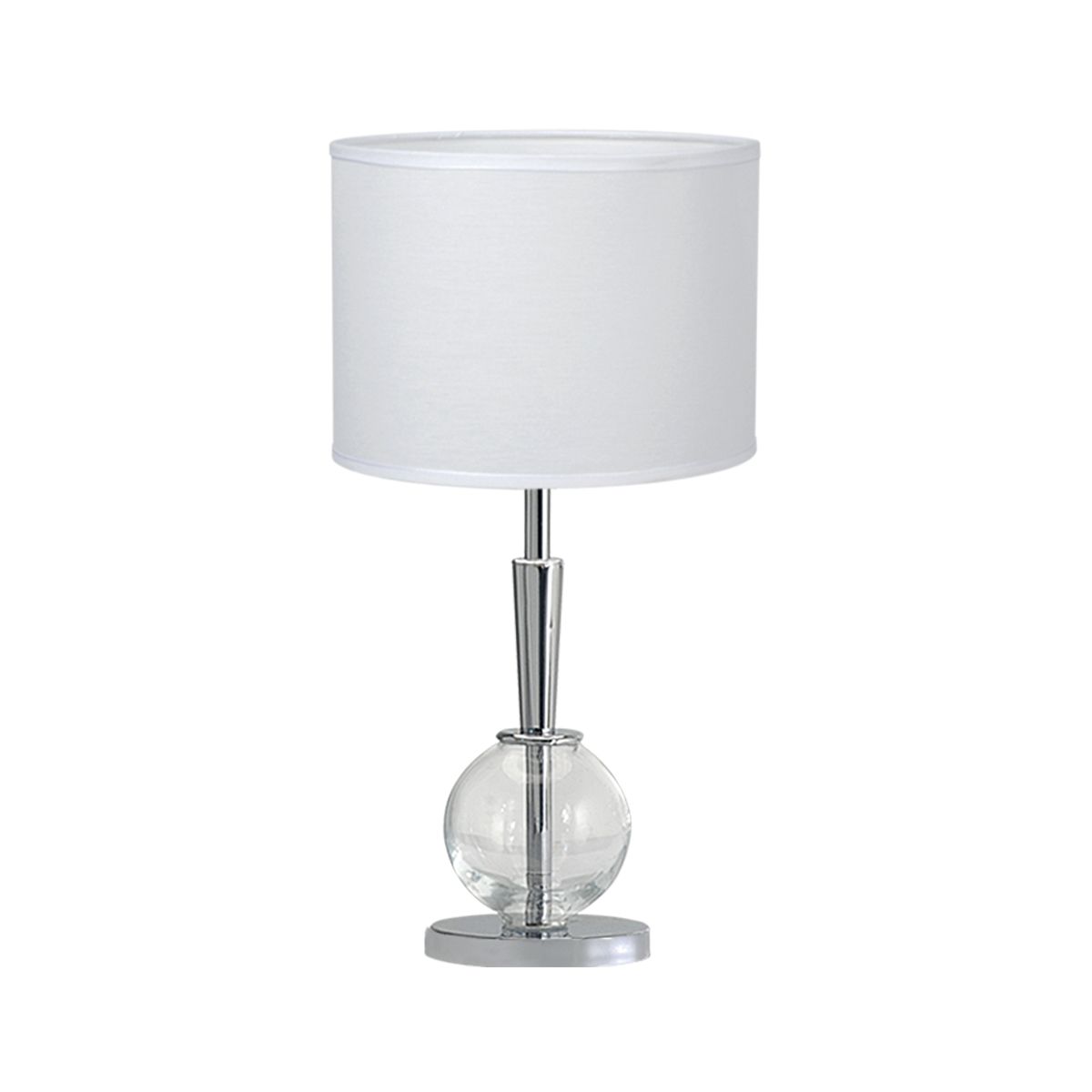 Velador Susan Pantalla Cilíndrica Lienzo Lámpara Led 220V E27 7W
