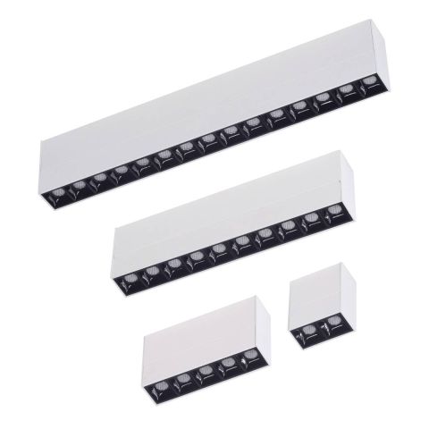 Plafón Gyon Plus Con Ópticas Asimétricas Led Integrada 220V