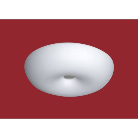 Plafón Optica Tulipa Opalina Redonda Lámpara 220V E27 3 x 7 W