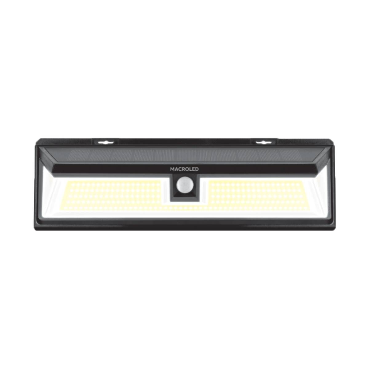 Reflector Exterior De Pared Panel Solar Incorporado Led Integrada 10W
