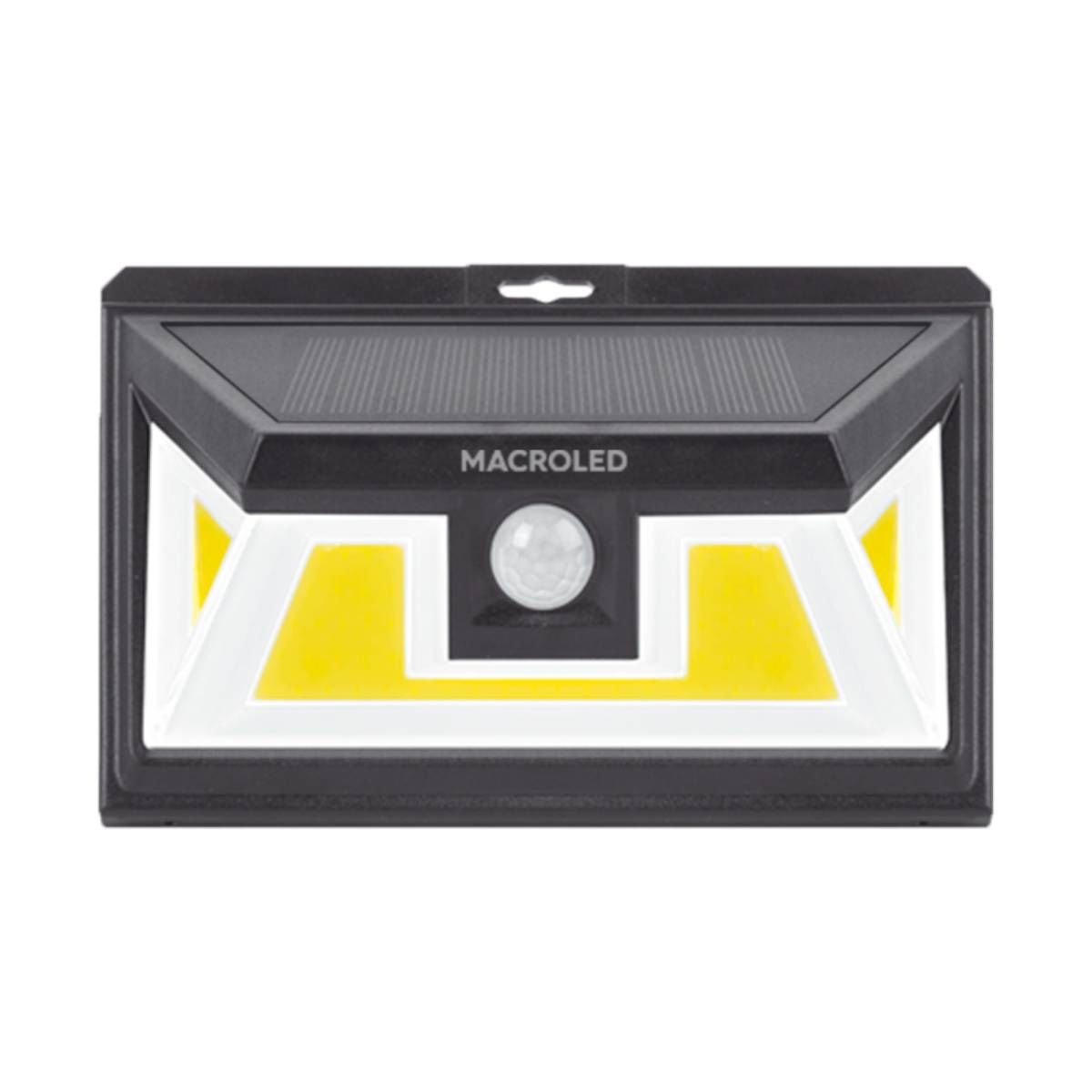 Reflector Exterior De Pared Panel Solar Incorporado Led Integrada 10W