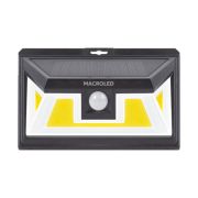 Reflector Exterior De Pared Panel Solar Incorporado Led Integrada 10W