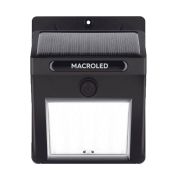 Reflector Exterior De Pared Panel Solar Incorporado Led Integrada 2W