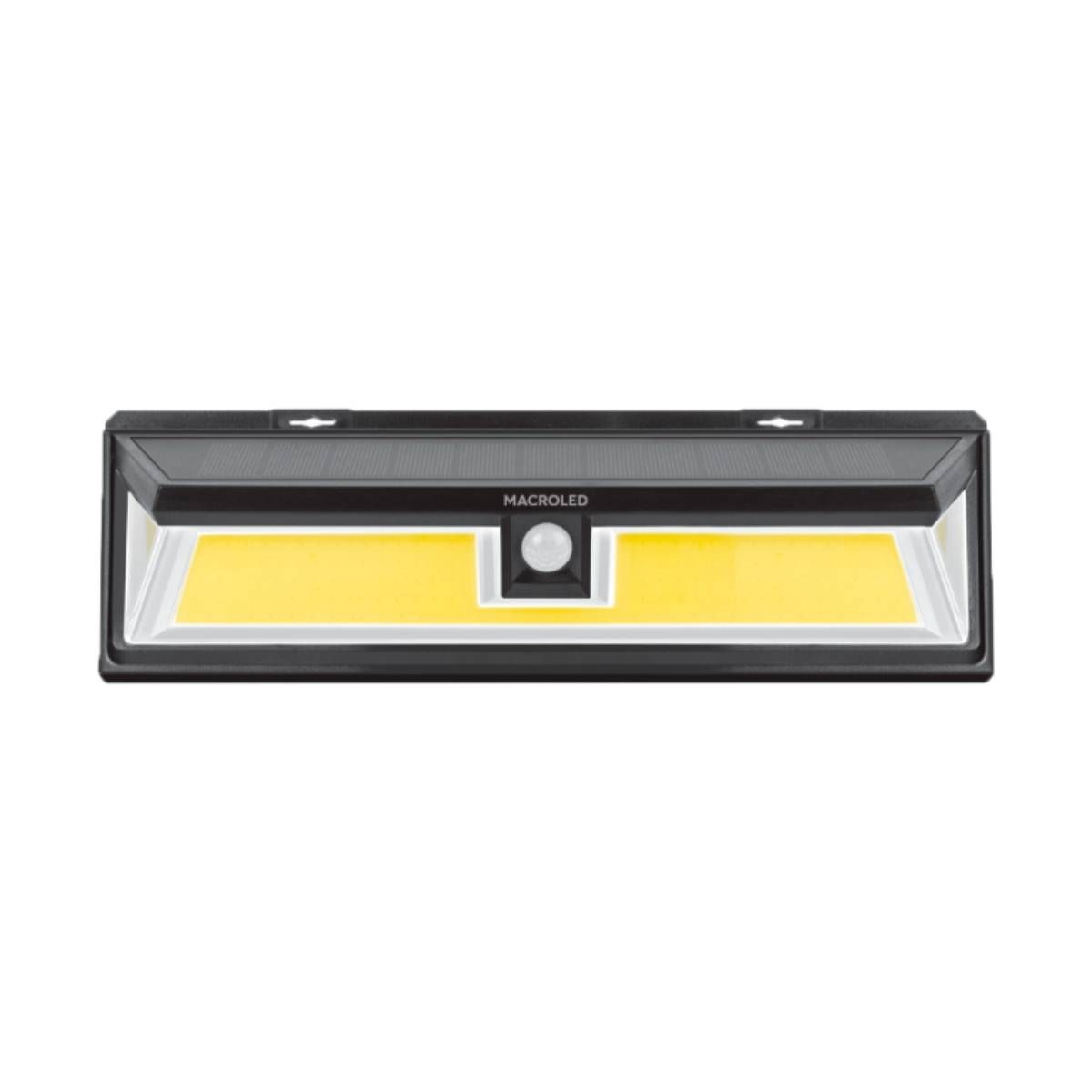Reflector Exterior De Pared Panel Solar Incorporado Led Integrada 10W