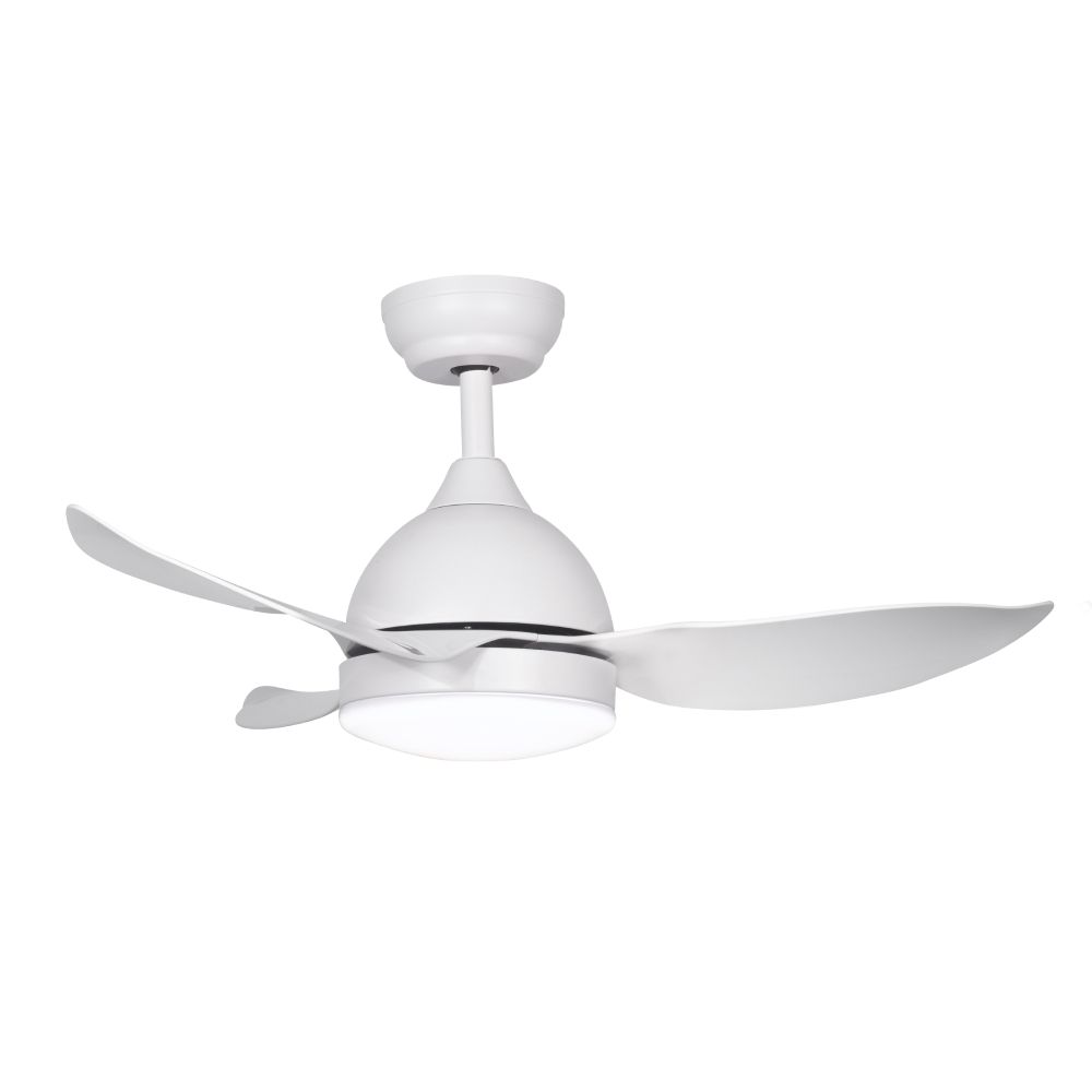Ventilador 3 Aspas 3 Velocidades Led 24W-3 Tonos Control Remoto