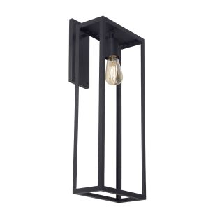 Farol Rectangular De Pared Con Ménsula Lámpara E27